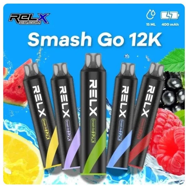 RELX Smash Go12000口 悅刻一次性電子煙 快速出貨